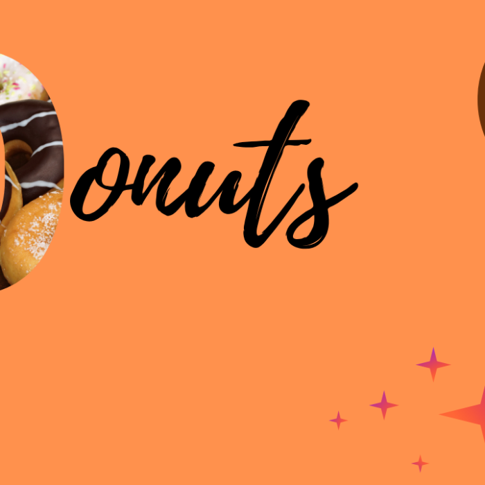 Grey Minimalist Donut Recipe YouTube Thumbnail